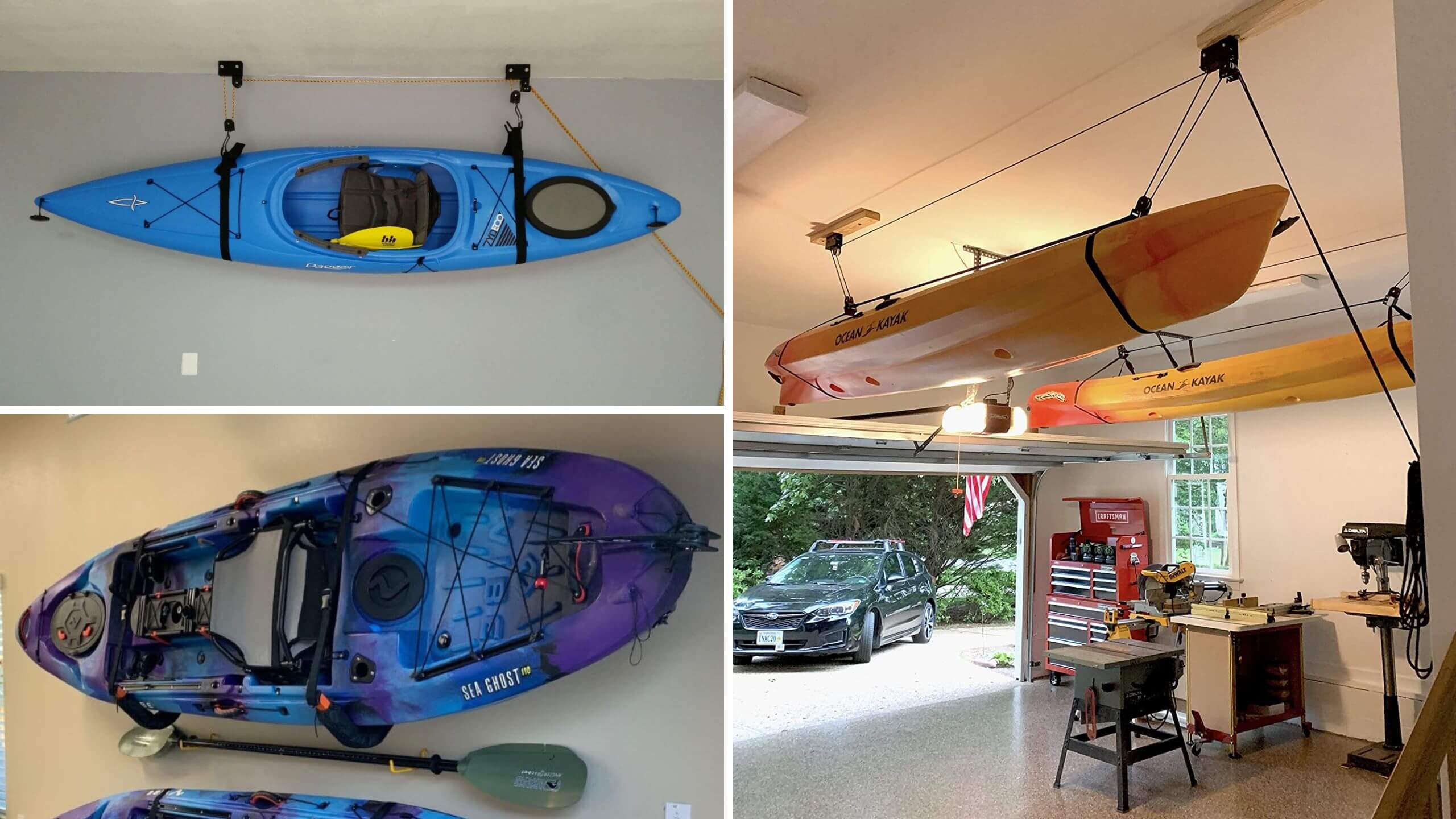 Get Organized With The Best Kayak Garage Storage Solutions!